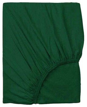 Beau Maison Double Woven Jersey Fitted Sheet Green
