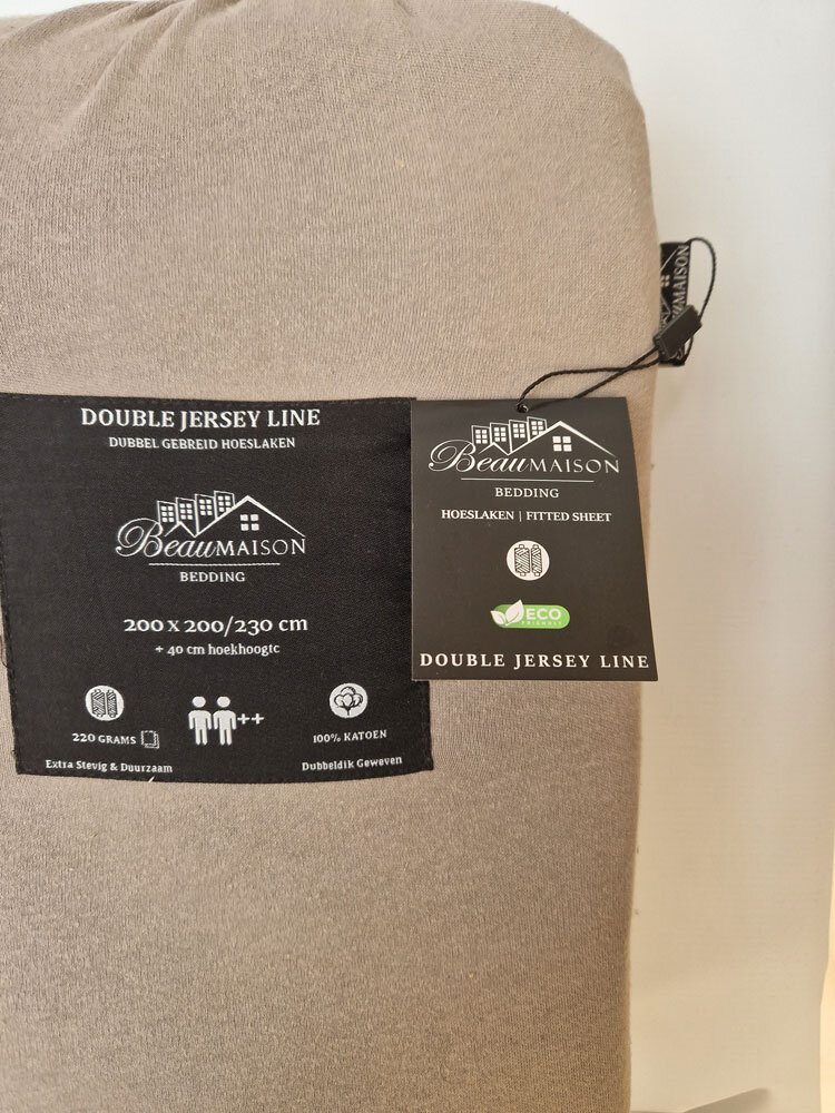 Beau Maison Double Jersey Fitted Sheet Forest Green Beau Maison Double Jersey Fitted Sheet Forest Green