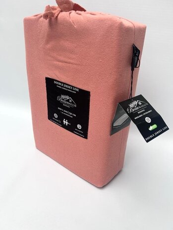 Beau Maison Double Woven Jersey Fitted Sheet Nude Pink Beau Maison Double Woven Jersey Fitted Sheet Nude Pink