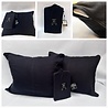 Beau Maison Double Jersey Pillowcases 60x70 cm Black - Set of 2 Beau Maison Double Jersey Pillowcases 60x70 cm Black - Set of 2