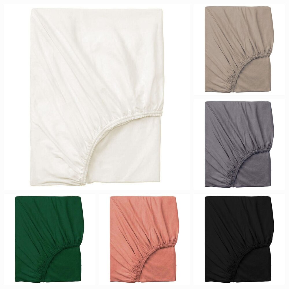 Beau Maison Dubbel Geweven Jersey Hoeslaken Nude Roze Beau Maison Dubbel Geweven Jersey Hoeslaken Nude Roze