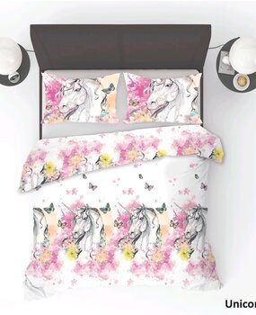 Refined Bedding Duvet cover Unicorn