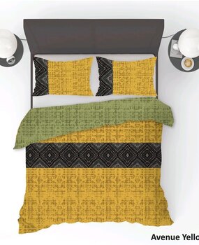 Refined Bedding Duvet cover Avenue Yellow
