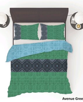 Refined Bedding Bettbezug Avenue Green