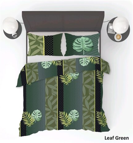 Refined Bedding Duvet cover Leaf Green