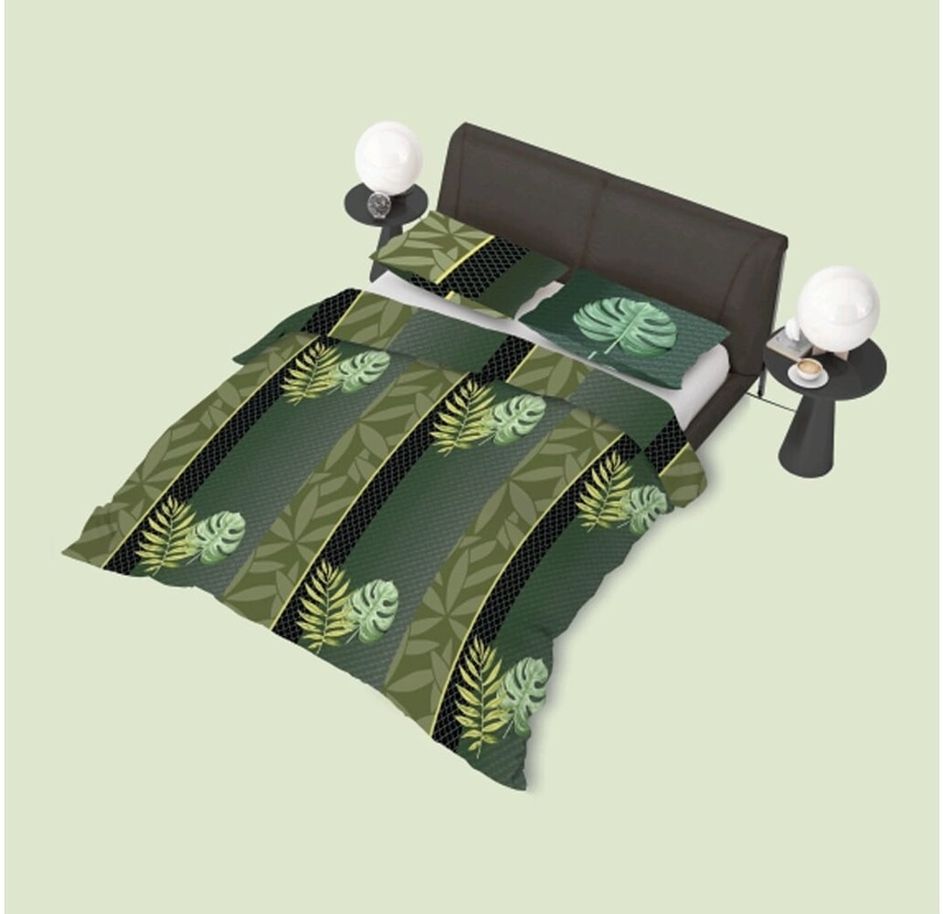 Refined Bedding Duvet cover Leaf Green