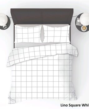 Refined Bedding Duvet cover Lino White
