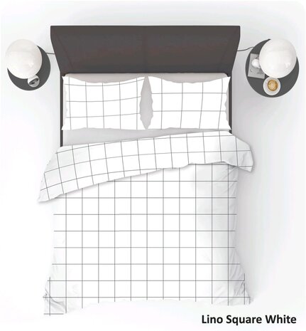 Refined Bedding Lino Duvet Cover White