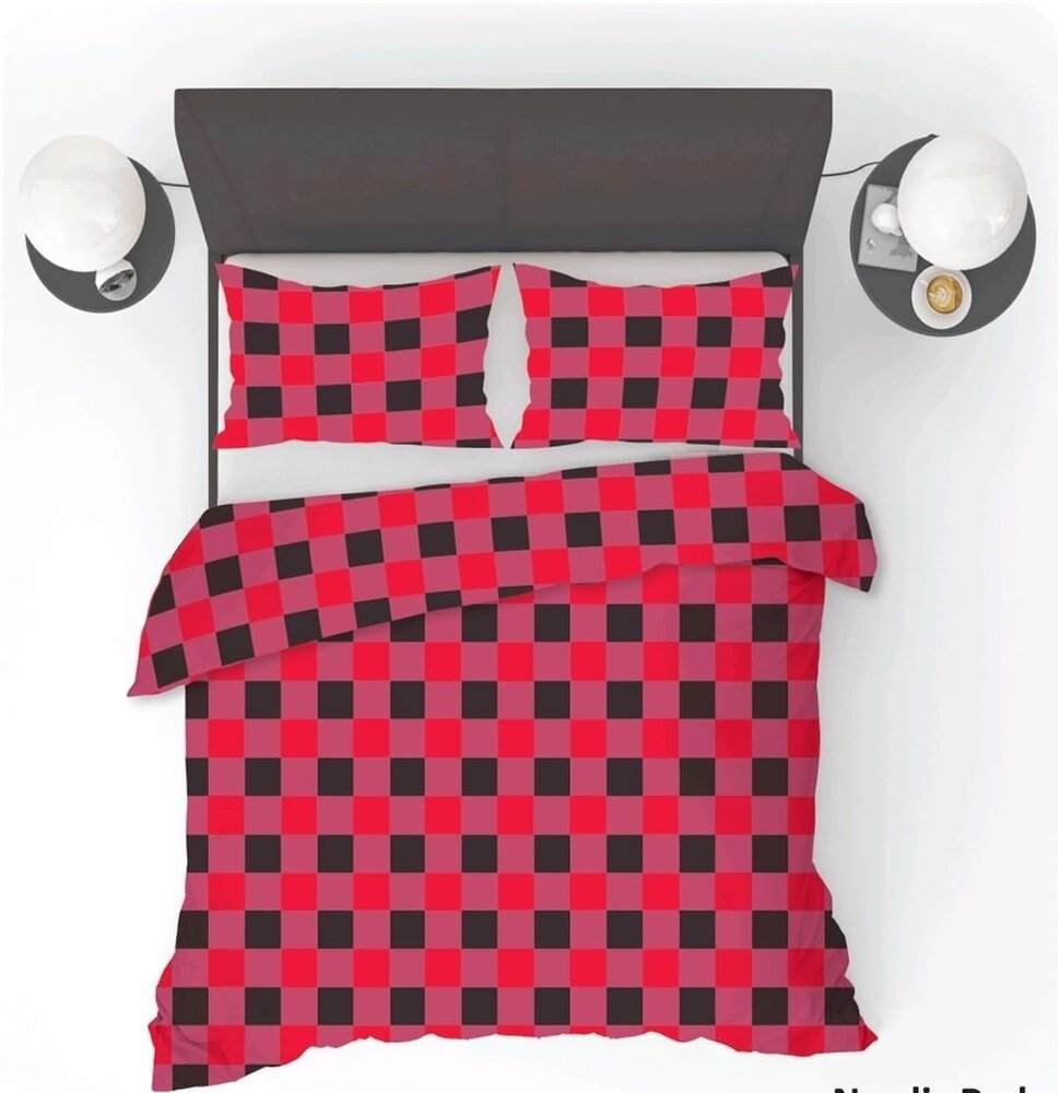Refined Bedding Nordic Red Duvet Cover