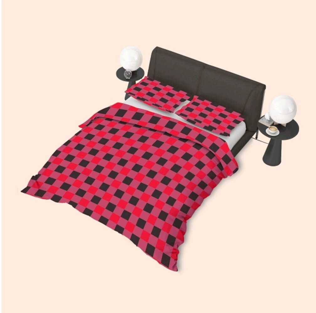 Refined Bedding Nordic Rood Dekbedovertrek