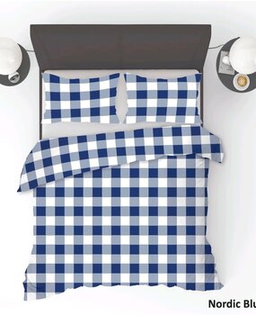 Refined Bedding Duvet cover Nordic Blue