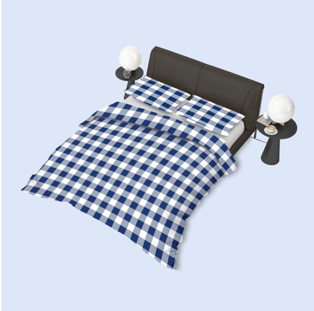 Refined Bedding Nordic Blauw Dekbedovertrek