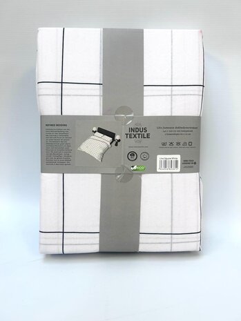 Refined Bedding Lino Bettbezug Weiß Refined Bedding Lino Bettbezug Weiß