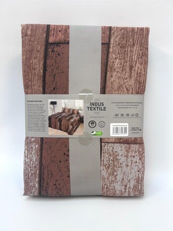 Refined Bedding Cocktail Wood Naturel Dekbedovertrek Refined Bedding Cocktail Wood Naturel Dekbedovertrek
