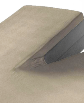 Suite Sheets Split Topper Jersey Hoeslaken Taupe SALE