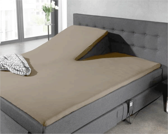 Suite Sheets SALE Split Topper Jersey Hoeslaken Taupe