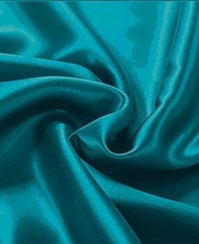 Beauty Silk Satijnen Hoeslaken Aqua Turquoise