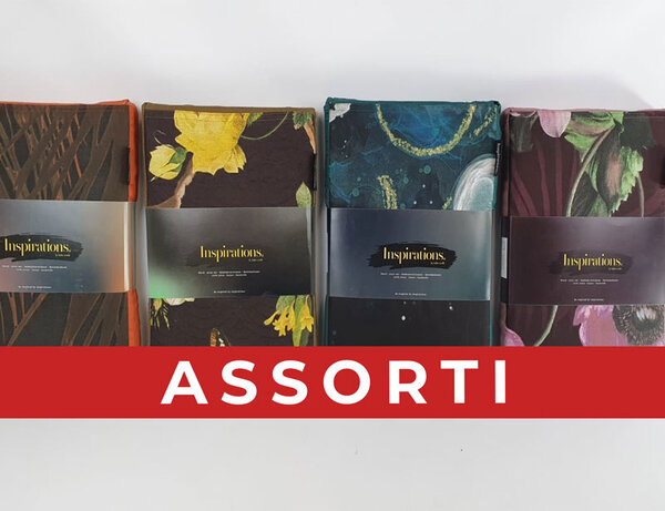 Inspirations Katoenen dekbedovertrek assorti sale