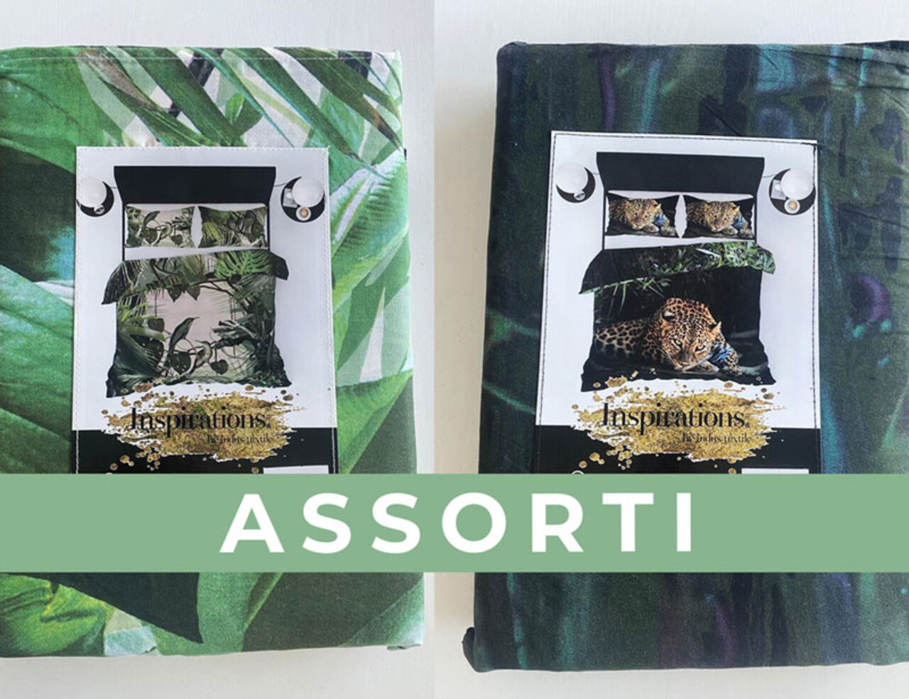 Inspirations Katoenen dekbedovertrek assorti