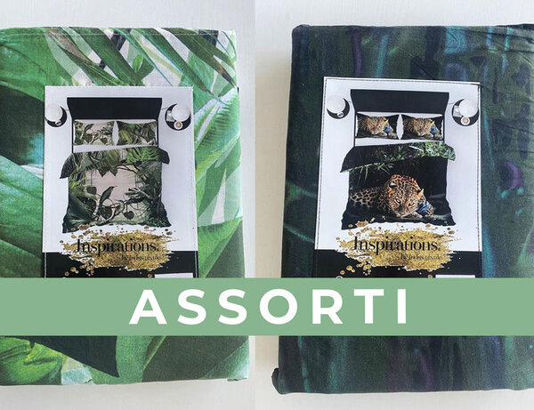 Inspirations Katoenen dekbedovertrek assorti