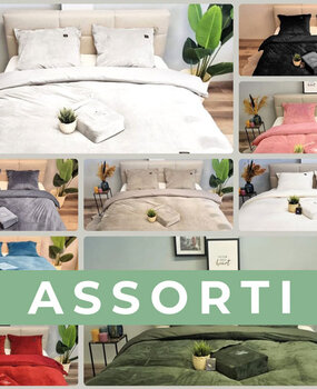 Beau Maison Velvet Duvet Cover Assorti