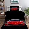 Beau Maison Satijnen Dekbedovertrek Auto - Ferrari Beau Maison Satijnen Dekbedovertrek Auto - Ferrari