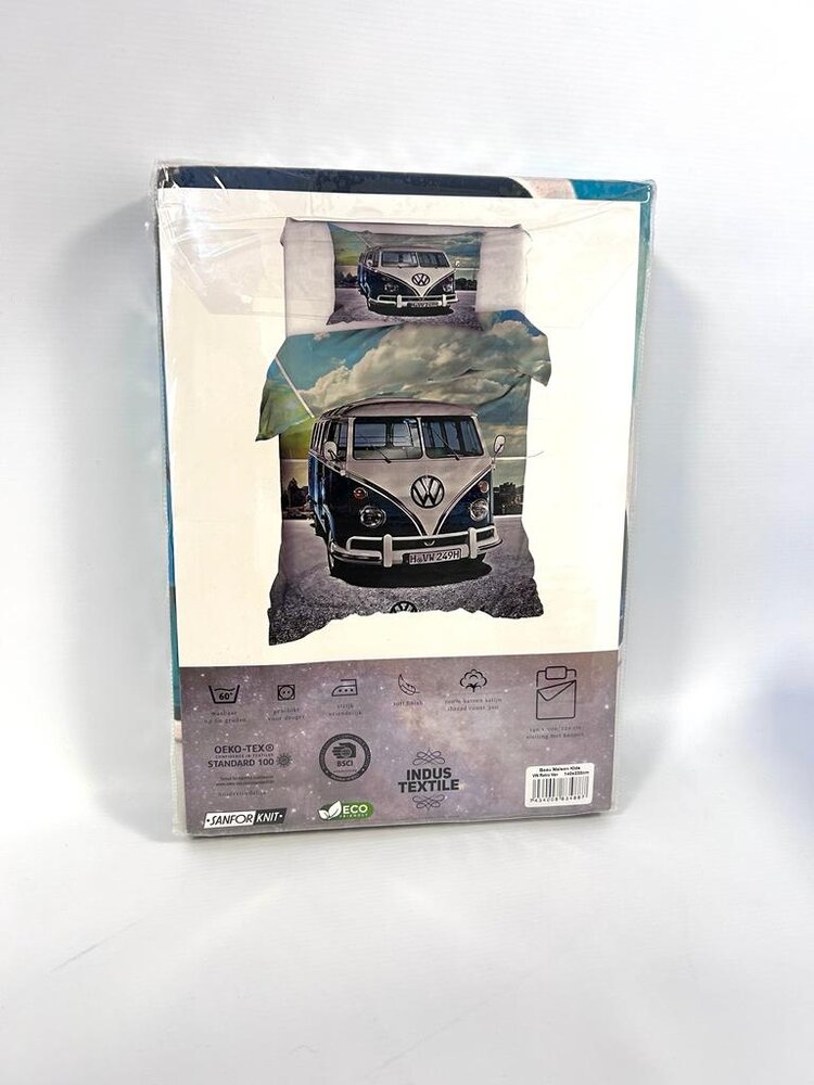 Beau Maison Satin Duvet Cover Volkswagen Van Beau Maison Satin Duvet Cover Volkswagen Van