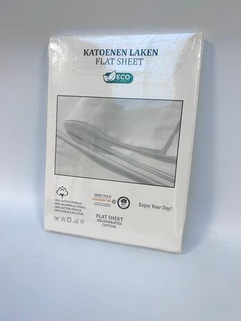 Suite Sheets Laken Baumwolle Off White
