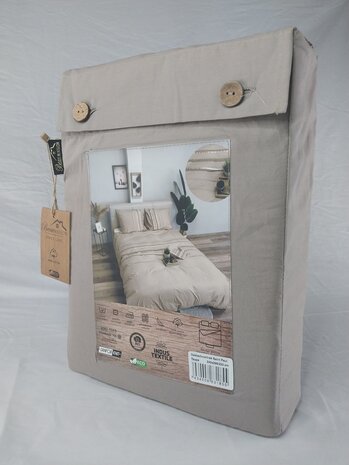 Beau Maison Bettbezug Saint Paul Taupe