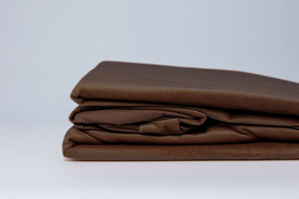 Beau Maison Velvet Duvet Cover Coffee Brown