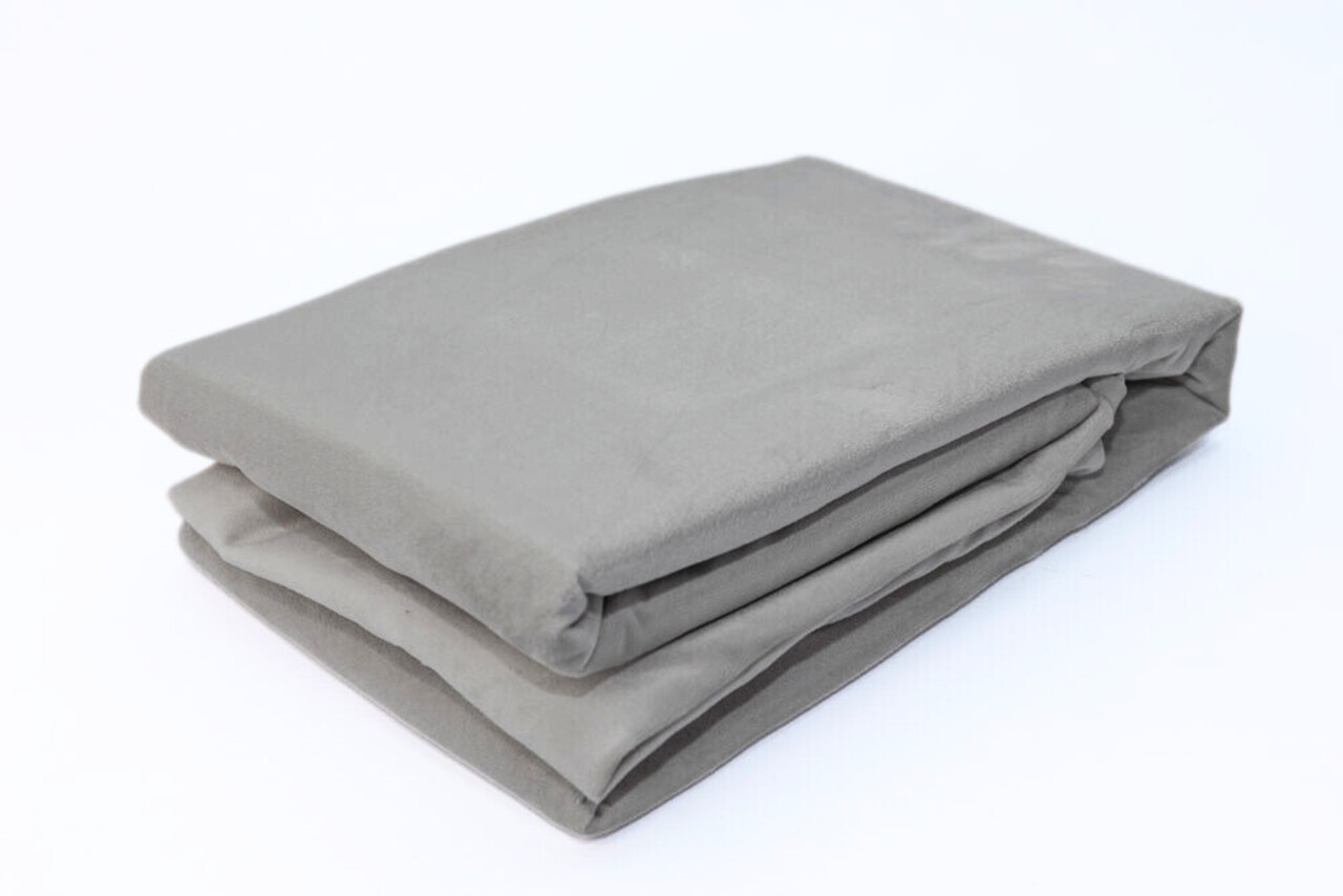 Beau Maison Velvet Duvet Cover Gray