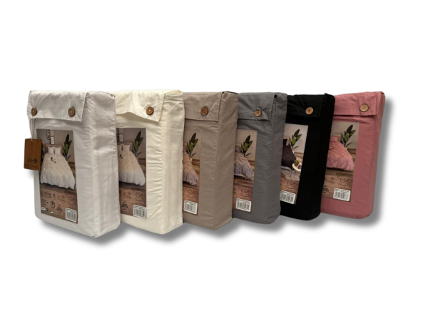 Beau Maison Duvet cover Monte Carlo Black Beau Maison Duvet cover Monte Carlo Black