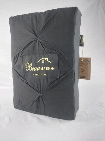 Beau Maison Dekbedovertrek Monte Carlo Black