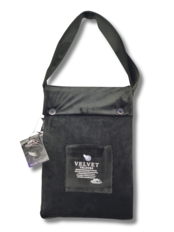 Beau Maison Bettbezug Samt Schwarz/Schwarz Beau Maison Bettbezug Samt Schwarz/Schwarz