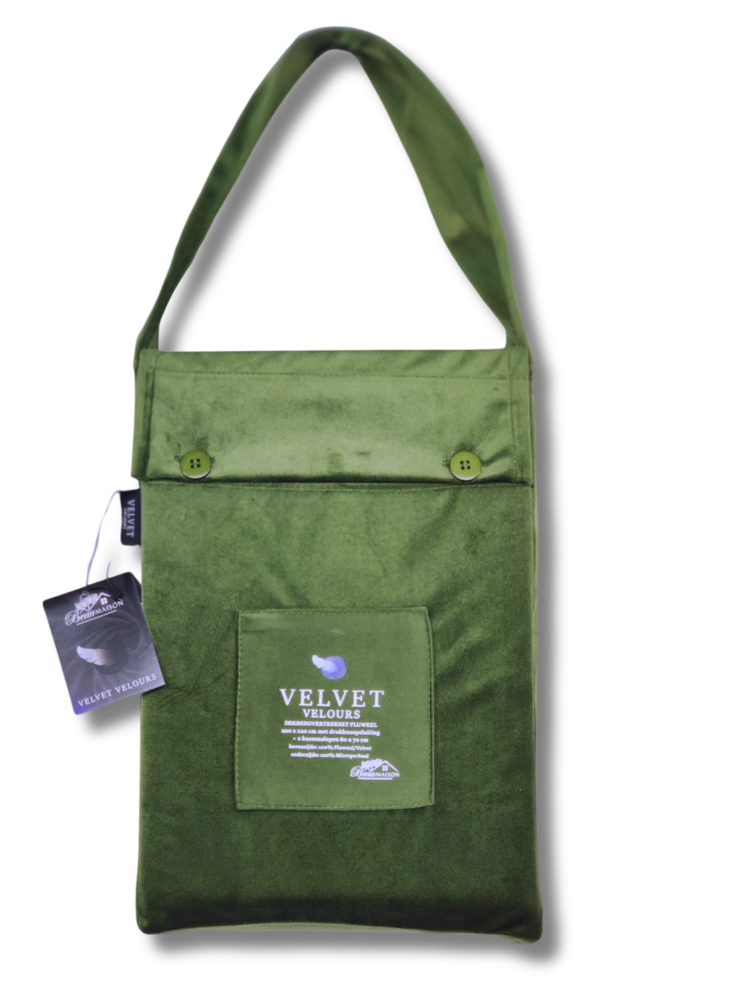 Beau Maison Velvet Bettbezug Grüner Samt/Velours Beau Maison Velvet Bettbezug Grüner Samt/Velours