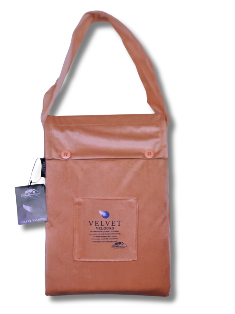 Beau Maison Samt-Bettbezug in Nude-Rosa Beau Maison Samt-Bettbezug in Nude-Rosa