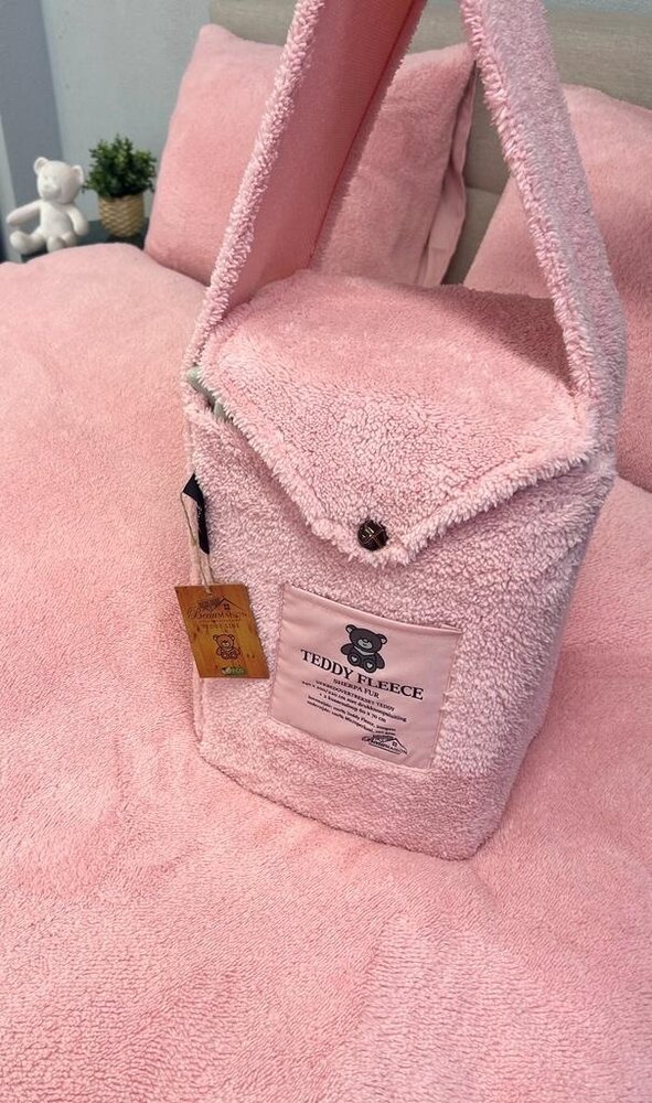 Beau Maison Teddy Fleece duvet cover Pink