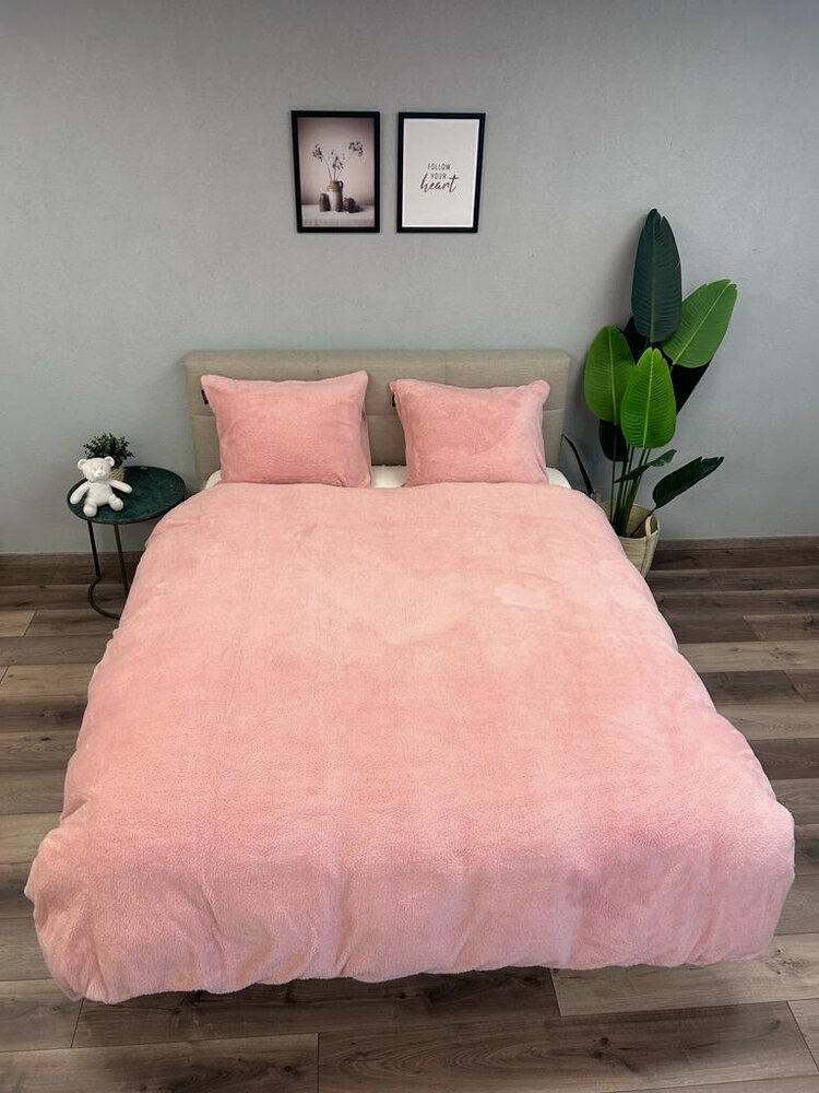Beau Maison Teddy Fleece duvet cover Pink