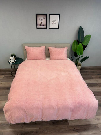 Beau Maison Teddy Fleece duvet cover Pink