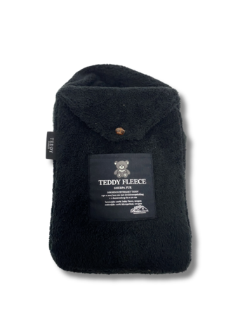 Beau Maison Teddyfleece-Bettbezug Schwarz Beau Maison Teddyfleece-Bettbezug Schwarz