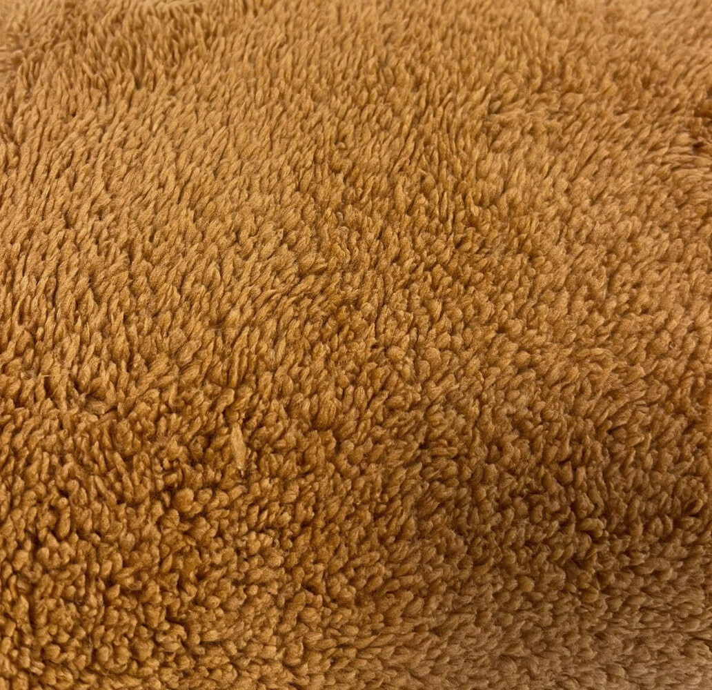 Beau Maison Teddyfleece-Bettbezug Caramel Latte