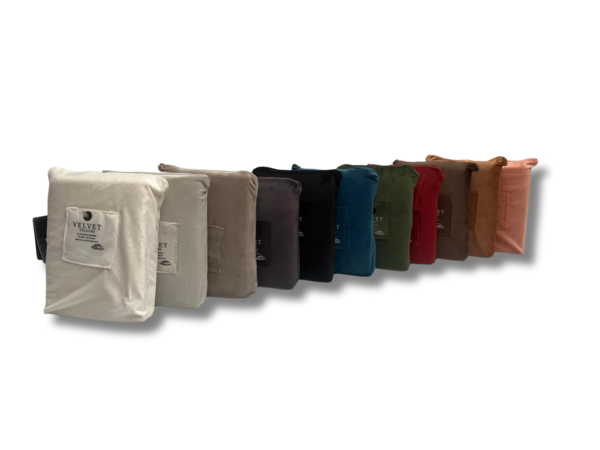 Beau Maison Velvet Pillowcases Nude Pink Velvet Velours