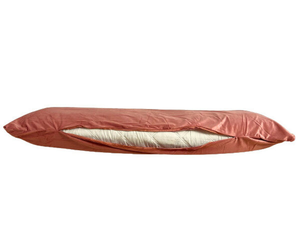 Beau Maison Kussensloop Nude Pink Bodypillow/Zwangerschapskussen /Lichaamskussen