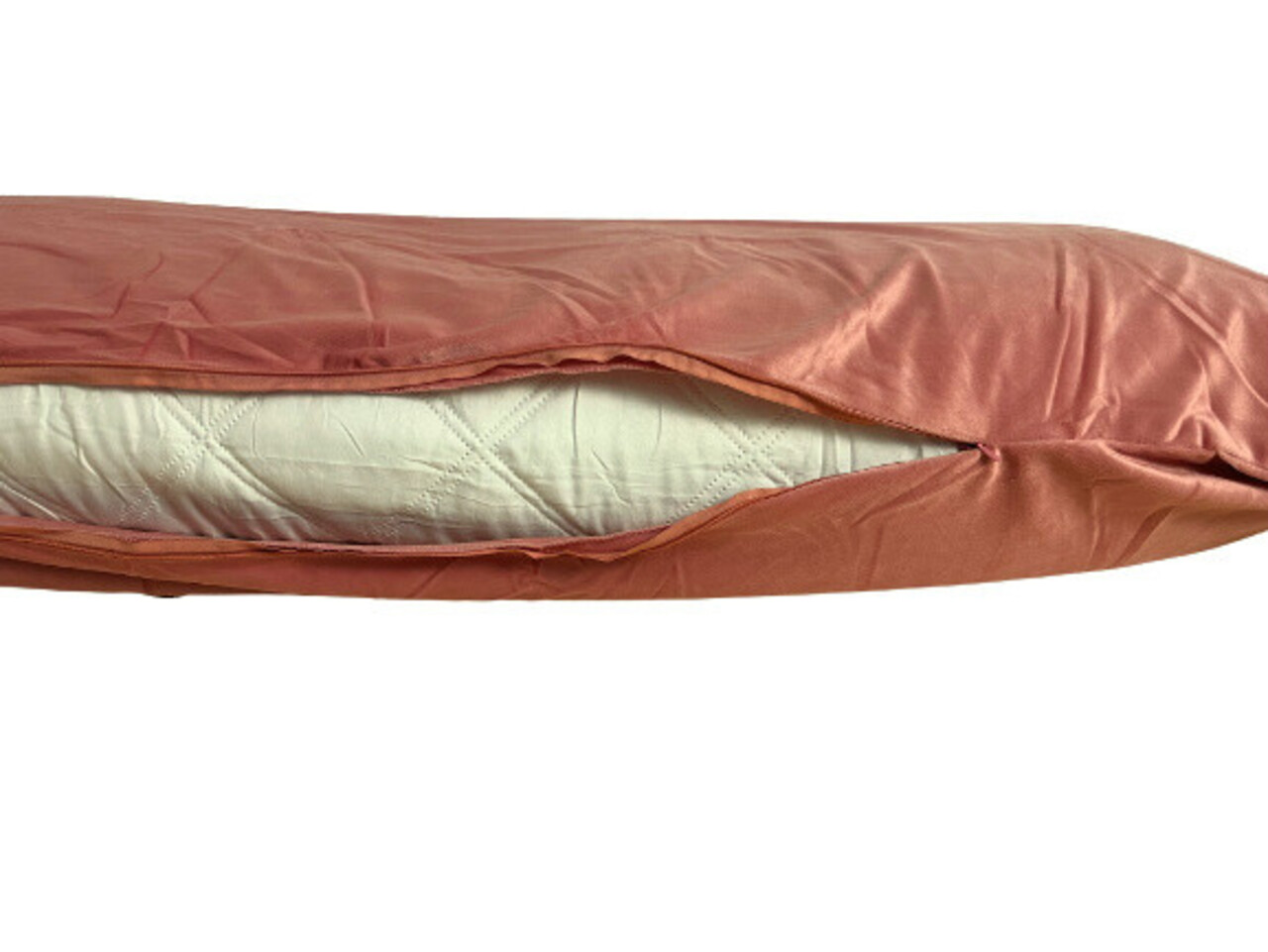 Beau Maison Kussensloop Nude Pink Bodypillow/Zwangerschapskussen /Lichaamskussen