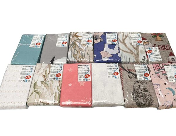 Stock Assorted Cotton Duvet Covers with Prints - Regenerated Cotton with Pillow Cases Stock Assorted Cotton Duvet Covers with Prints - Regenerated Cotton with Pillow Cases