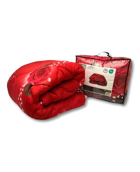 Beau Maison Printed duvet with red Roses