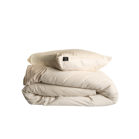 Beau Maison Velvet Bettbezug Perlweißer Samt/Velours