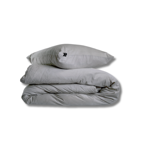Beau Maison Velvet Duvet Cover Gray