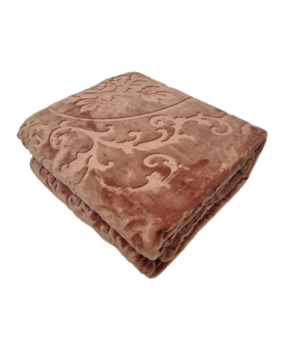 Beau Maison Luxury Living Blanket Brown 220 x 240 cm