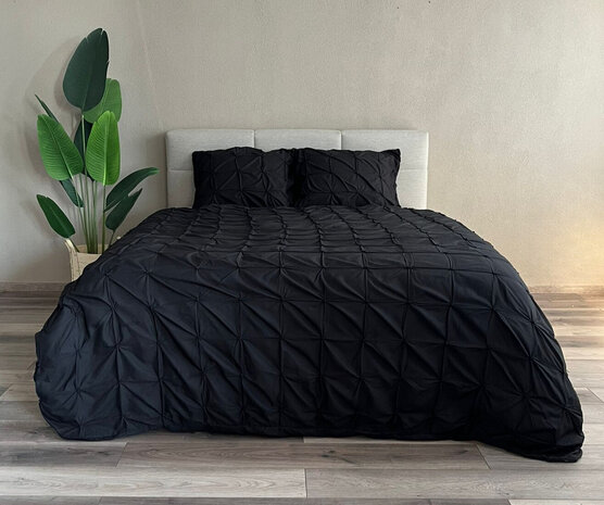 Beau Maison Dekbedovertrek Alexandria Black